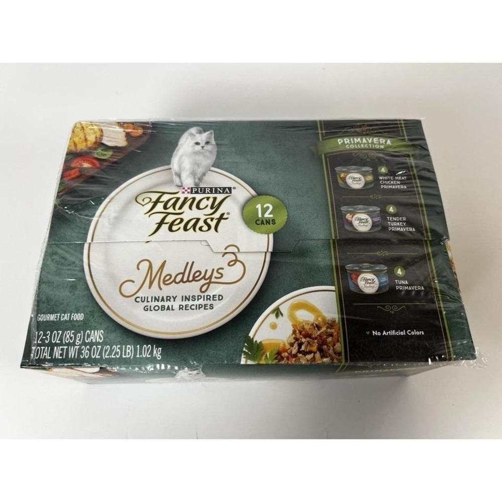 Purina‎ Fancy Feast Medleys Primavera Collection 12 Cans